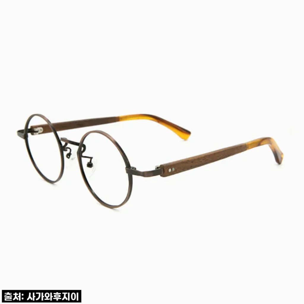 [사가와후지이] DOTT 빈티지 브론즈 β-티타늄 수제 나무안경, 인생템 등극! 품절대란 속 어렵게 구한 솔직 후기