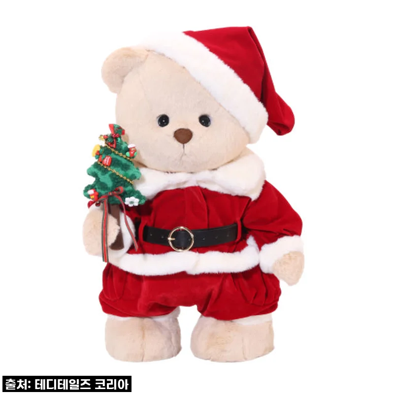 홀린 듯 심쿵! 테디테일즈 크리스마스 레나베어 밀크티 60cm 피규어 인형, 역대급 할인가에 데려왔어요!