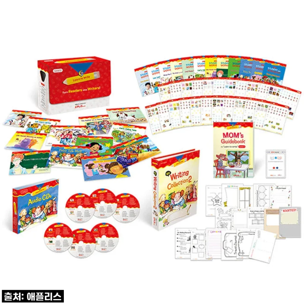 우리 아이 영어 작문 자신감, 이 세트 하나로 레벨업! [애플리스] Learn to Write Level2 찐후기