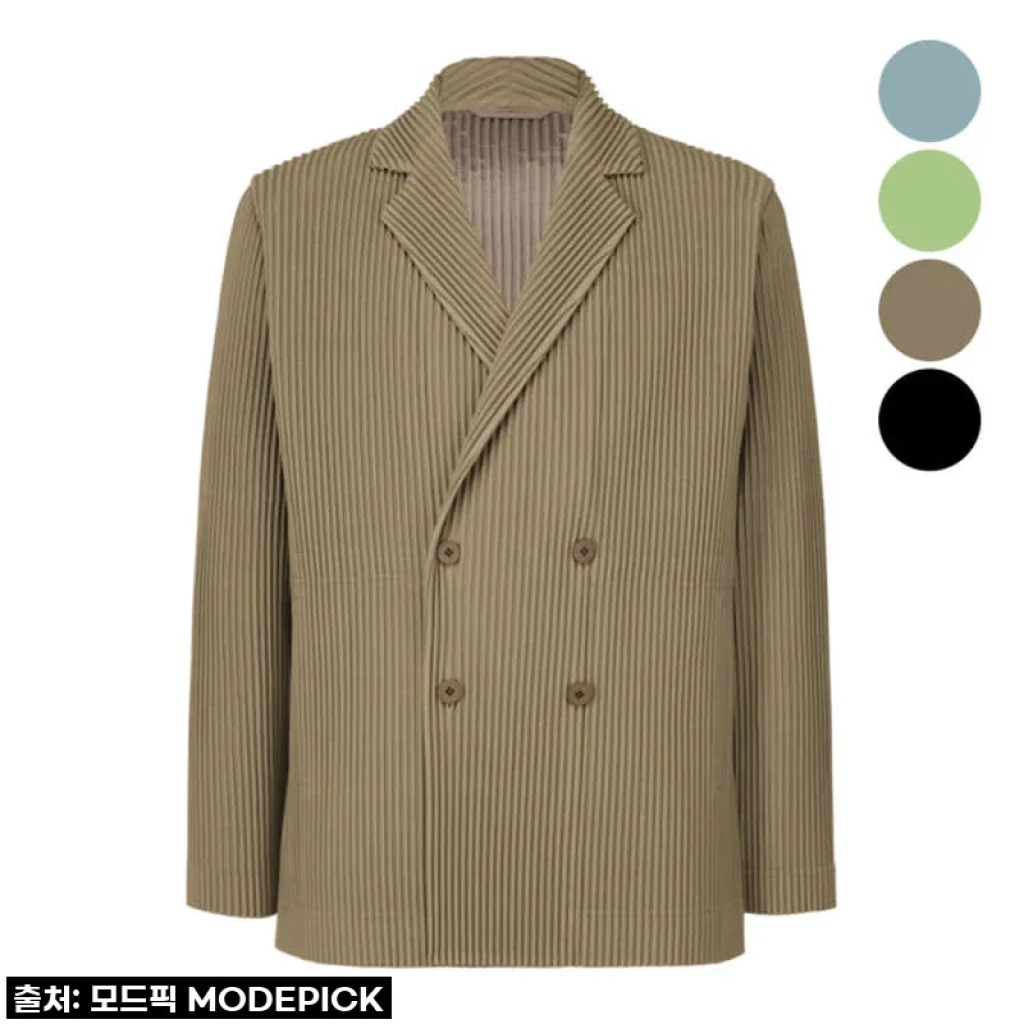 🔥단독 27% 할인 찬스! 옴므플리세 자켓, 이 가격엔 품절각! 놓치면 후회할 걸?