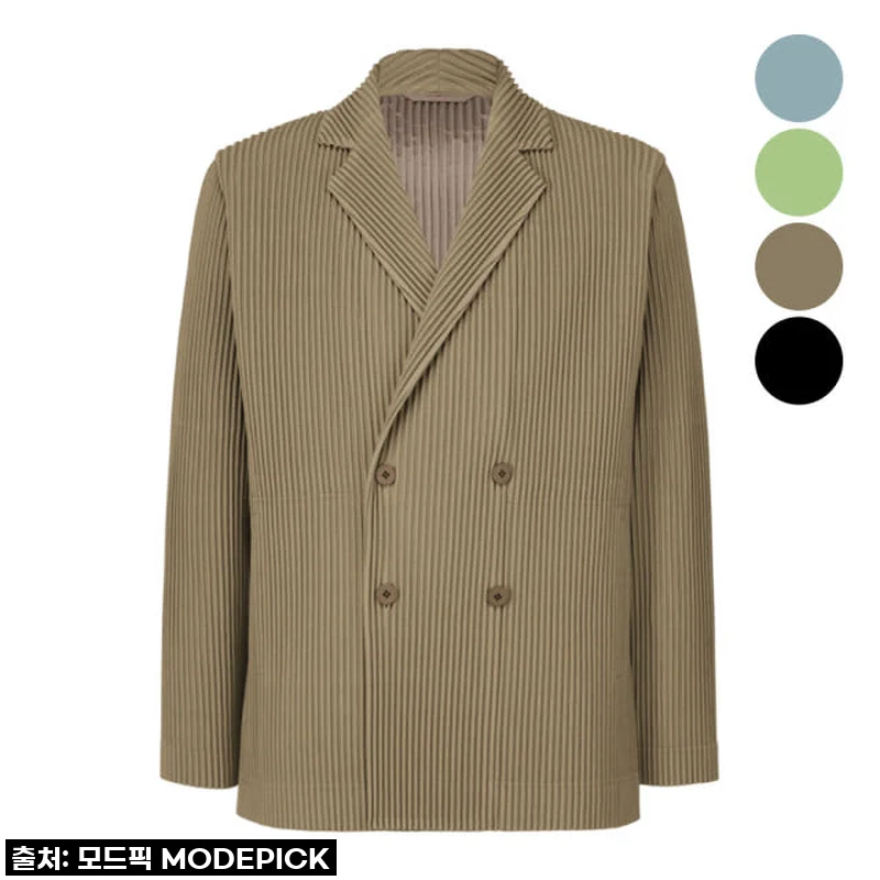 🔥단독 27% 할인 찬스! 옴므플리세 자켓, 이 가격엔 품절각! 놓치면 후회할 걸?