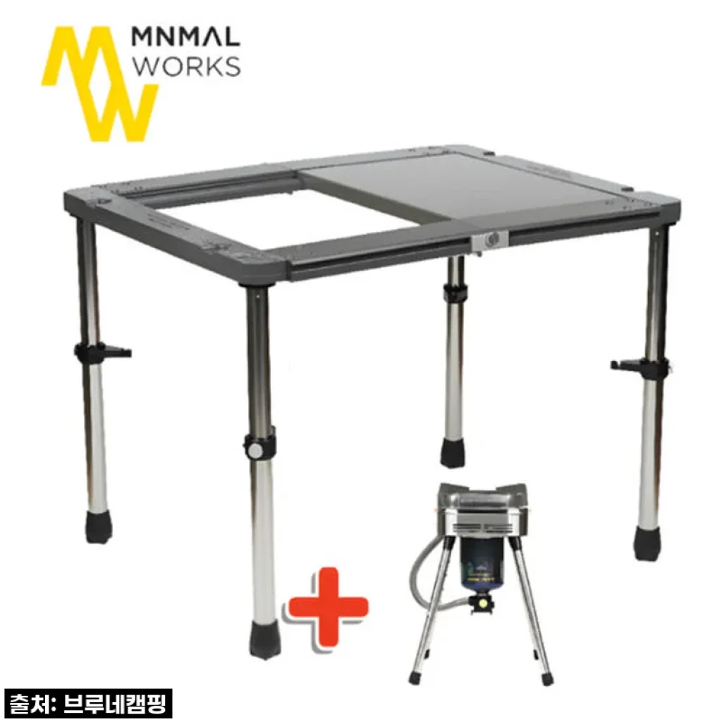 캠핑 주방의 종결자! 미니멀웍스 소반 폴드 세트 듀얼 파워스토브, 찐내돈내산 후기