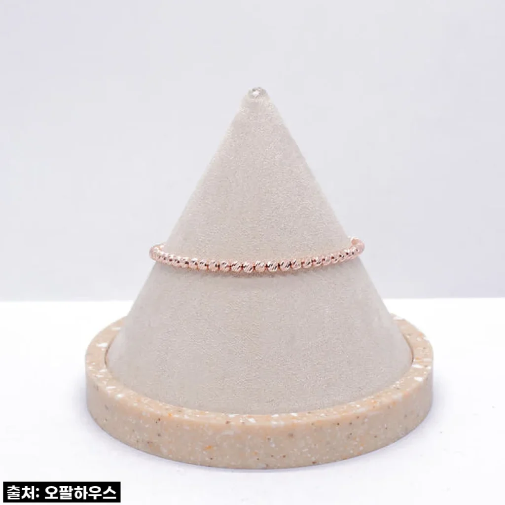 역대급 54% 할인! 14k 컷팅볼 3mm 팔찌, 품절 전에 무조건 겟하세요! 💎