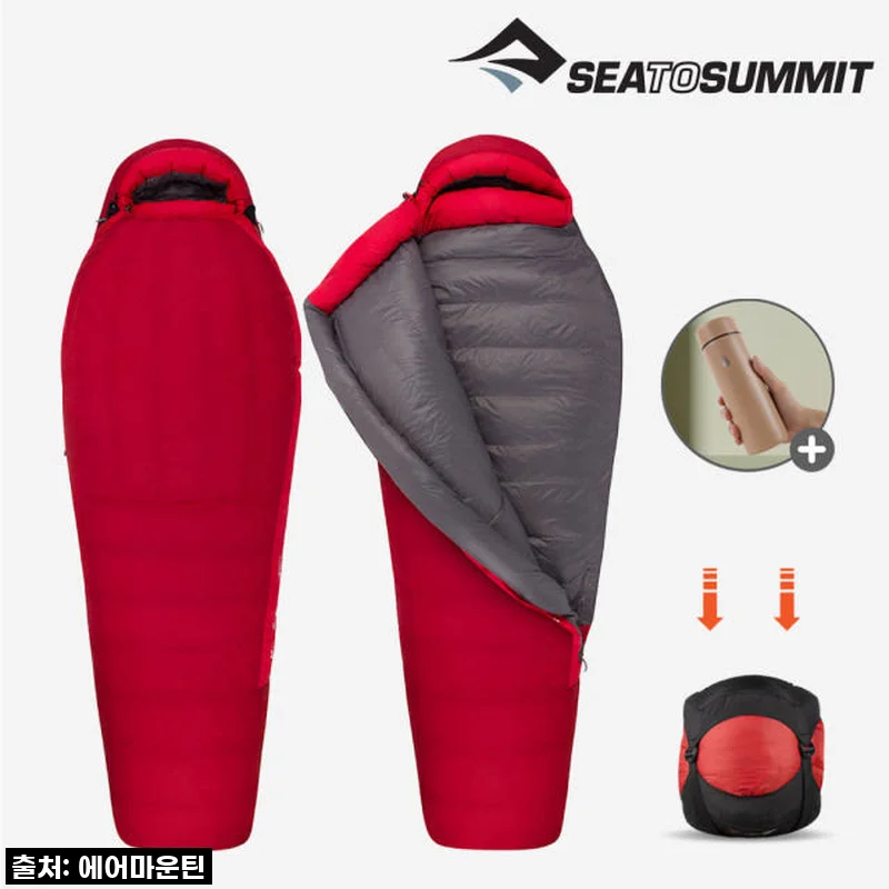영하 29도도 거뜬! 씨투써밋 알파인 AP3 구스다운 침낭, 올겨울 백패킹은 이걸로 끝! (찐사용후기)