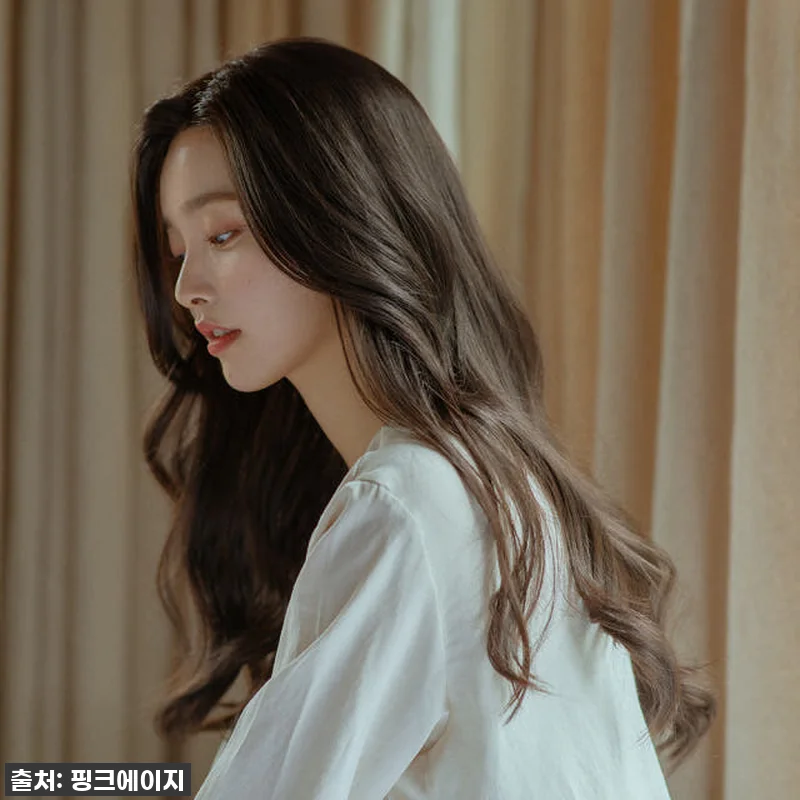 수제 통가발 로즈펌 롱 웨이브, 이 관련 이미지 1