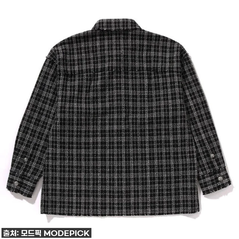 베이프 트위드 체크 셔켓, 2026 관련 이미지 1