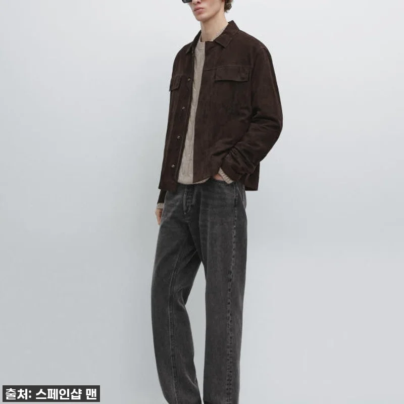 마시모두띠 프리미엄 스웨이드 레더 재 관련 이미지 1