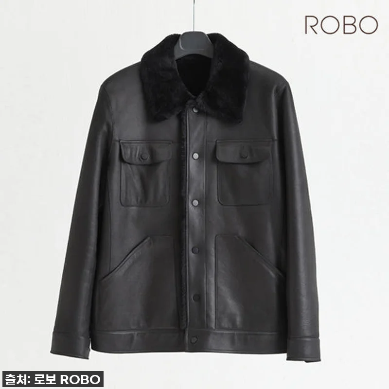 [로보X스티븐윌슨] 남성용 무스탕 보 관련 이미지 2