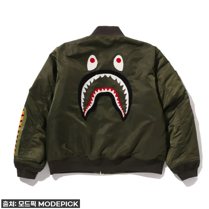 베이프 자켓 SHARK MA-1, 드 관련 이미지 2