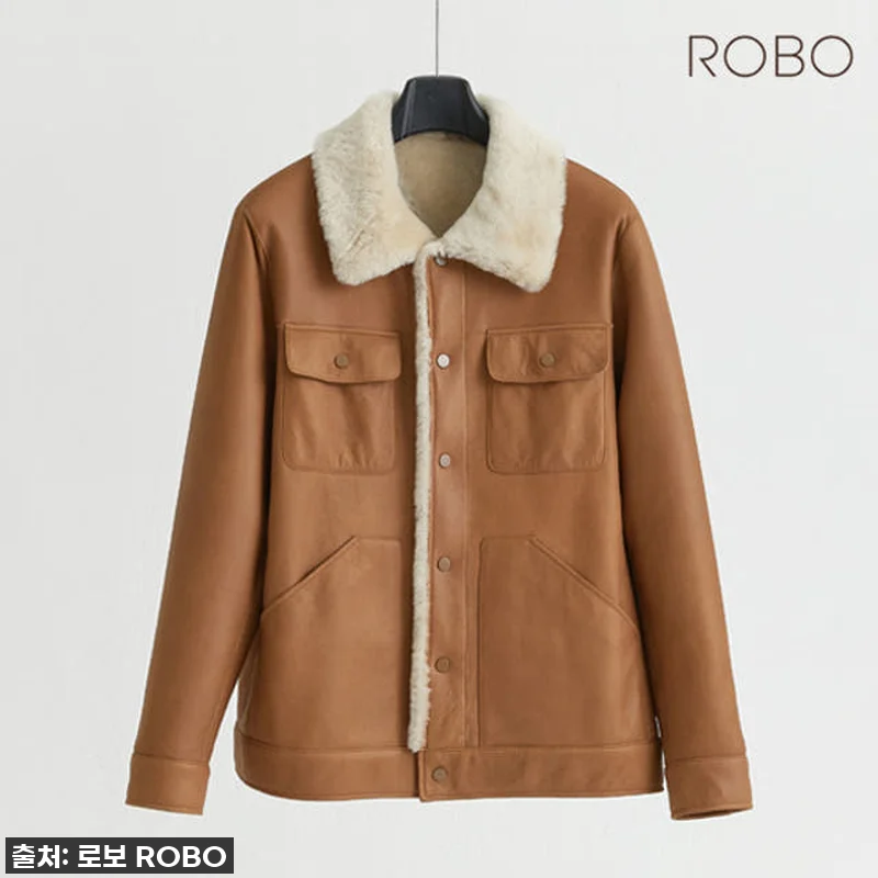 [로보X스티븐윌슨] 남성용 무스탕 보 관련 이미지 3