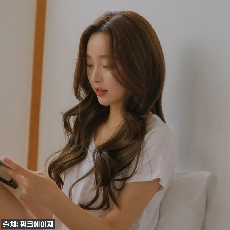 수제 통가발 로즈펌 롱 웨이브, 이 관련 이미지 4