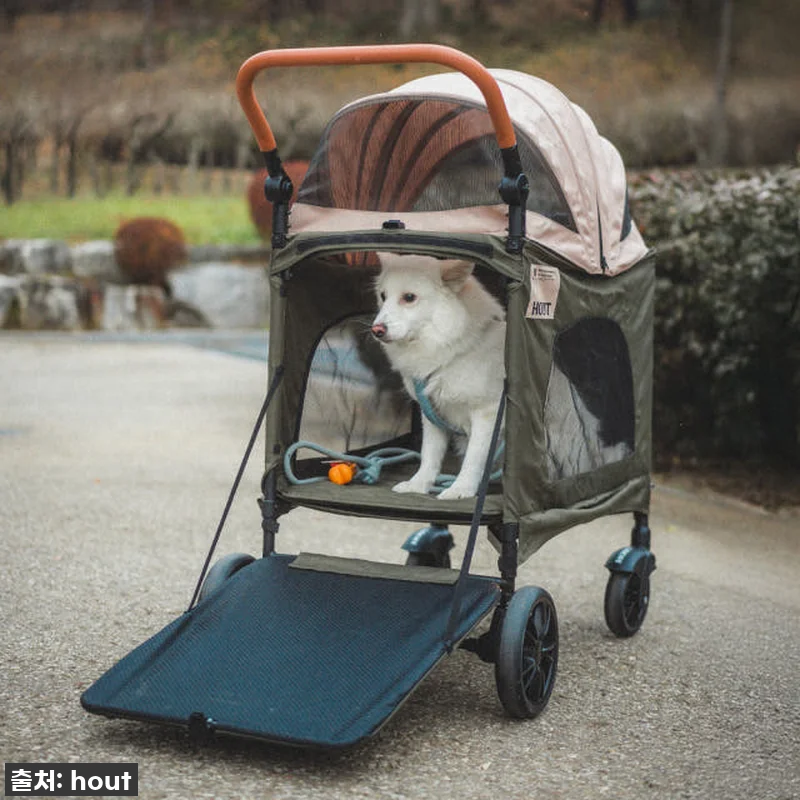하웃 강아지 유모차 대형견 다견 저상 관련 이미지 5