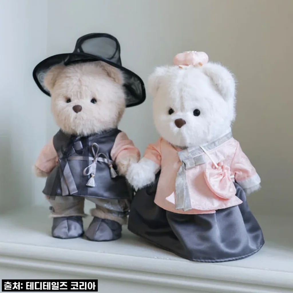 인생템 등극! 테디테일즈 한복 에디션 커플세트, 이 가격 실화인가요? 놓치면 후회할 찐후기!