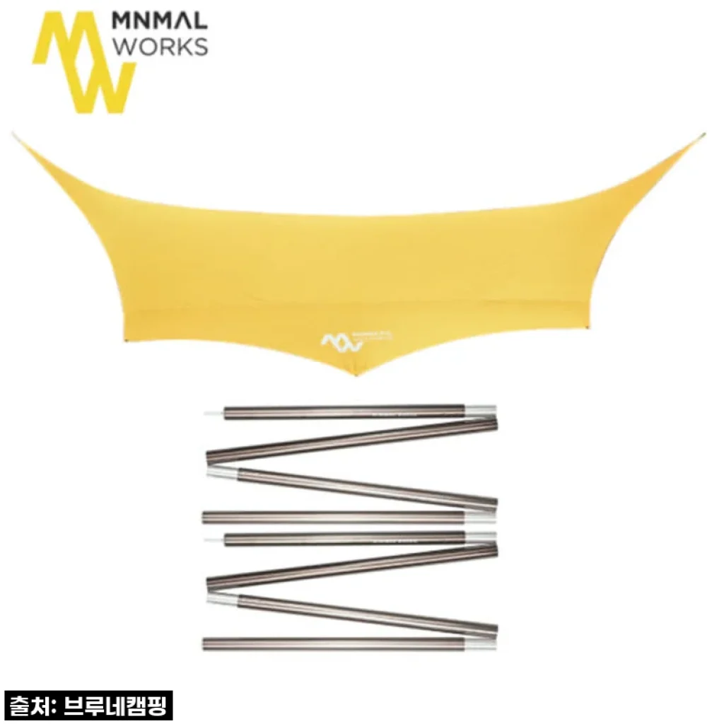 미니멀웍스 블루홀 옥타 타프 머스타드: 우리 가족 캠핑이 달라졌어요! 블랙코팅 대형 그늘막 솔직 사용후기