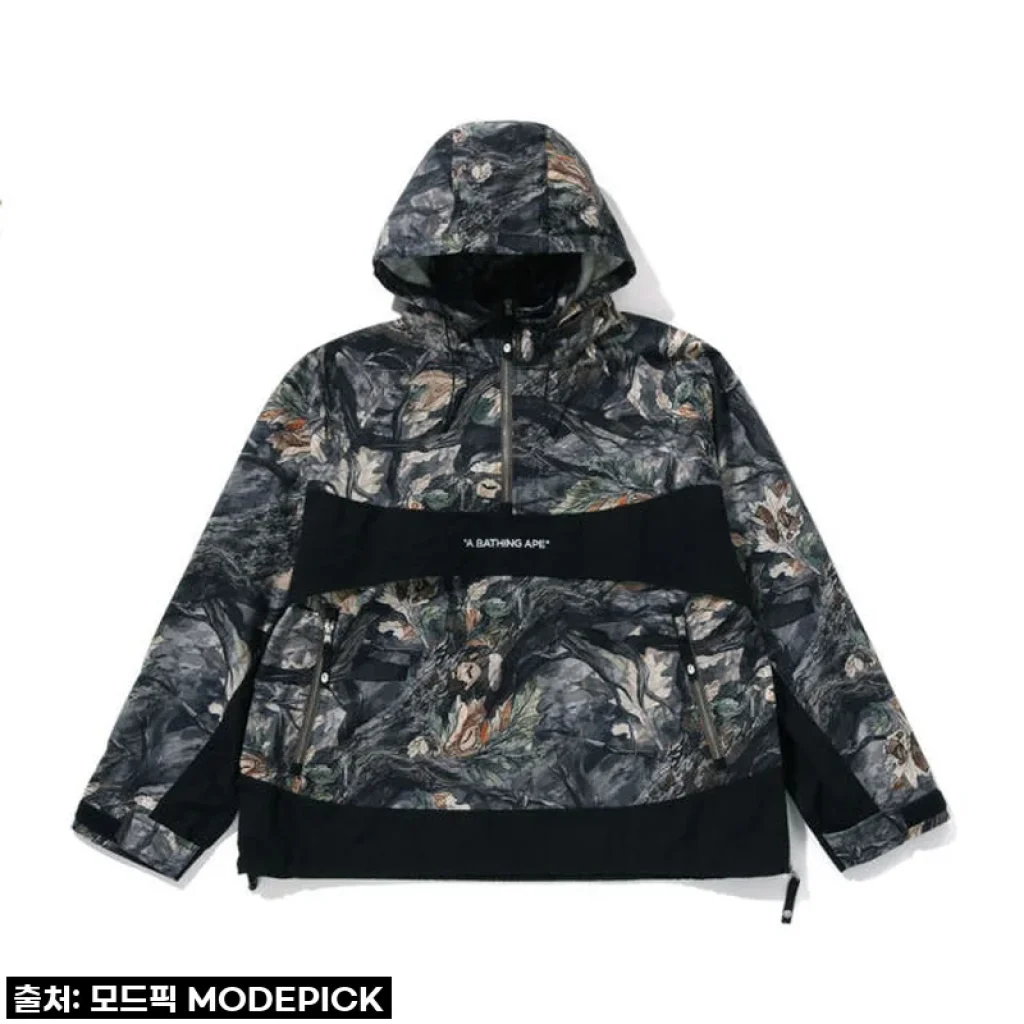 베이프 자켓 TREE EDGE CAMO 아노락, 일상에 스며든 힙한 스트릿 패션 후기!