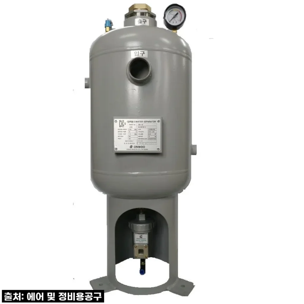 온우 워터세퍼레이터 기수분리기 특대형 100A, 내 작업장의 숨겨진 효율을 찾다! (WS-S-PT100A 실제 사용 후기)