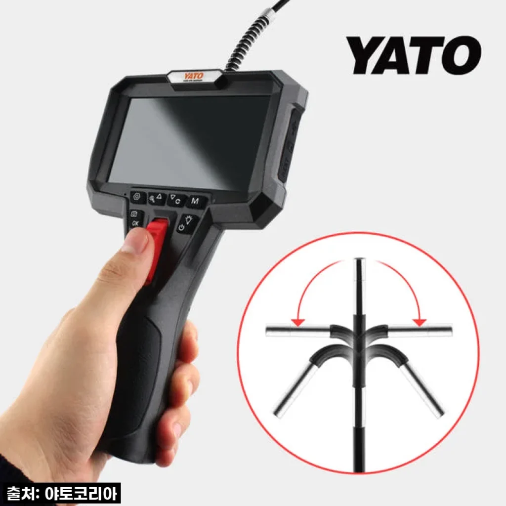 막힌 하수구, 누수 걱정 끝! 야토 산업용 내시경 카메라, 직접 써보니 대박!