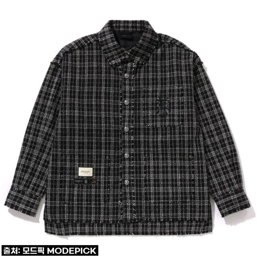 베이프 트위드 체크 셔켓, 2026 봄 스타일링 고민 끝! (feat. 직접 구매 후기)