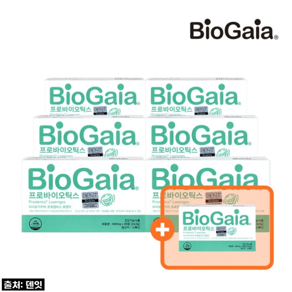 바이오가이아 구강유래 유산균 로젠지 민트맛, 제가 직접 느껴본 구강 건강의 놀라운 변화!