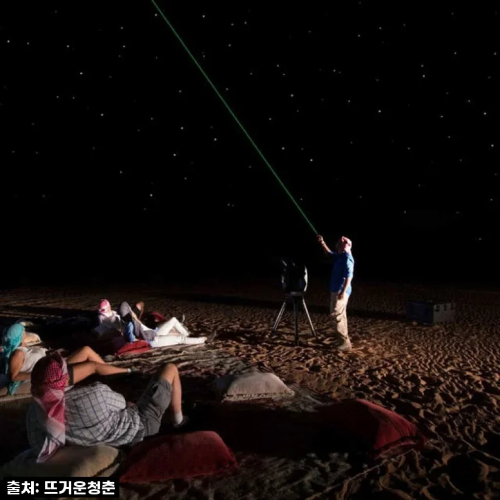 두바이의 밤, 별 쏟아지는 사막에서 꿈같은 프라이빗 나이트 사파리를 경험하다!