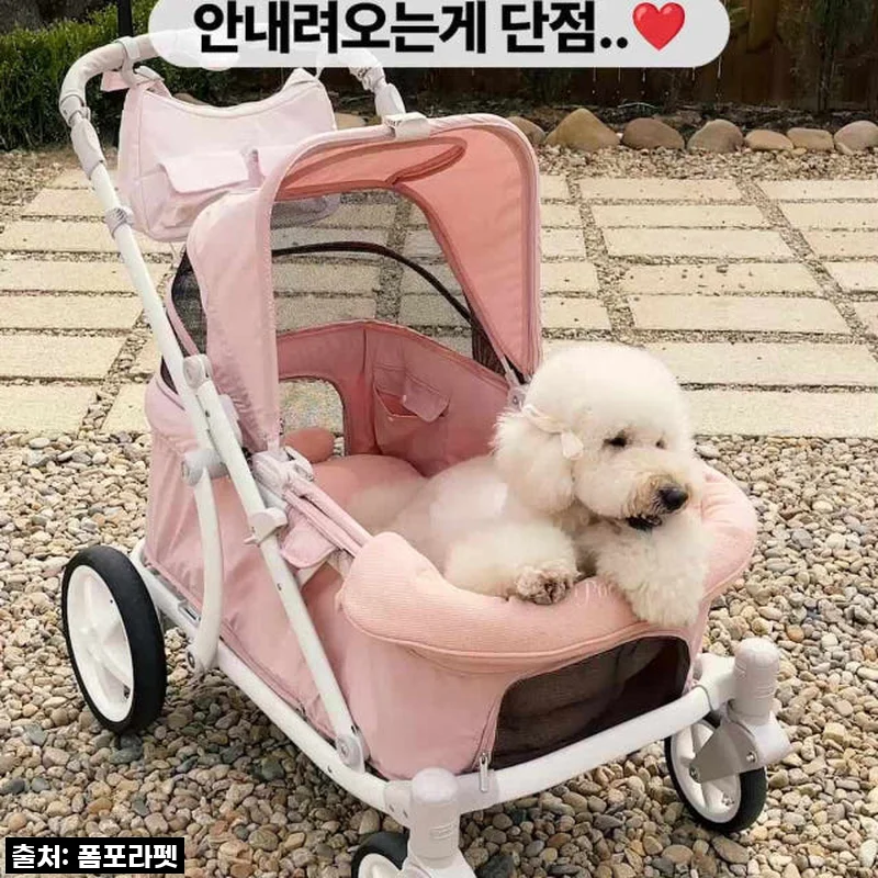 폼포라펫 디럭스 웨건, 우리 댕댕이들 위한 이동식 궁전 드디어 찾았어요! (할인 꿀팁도 가득!)