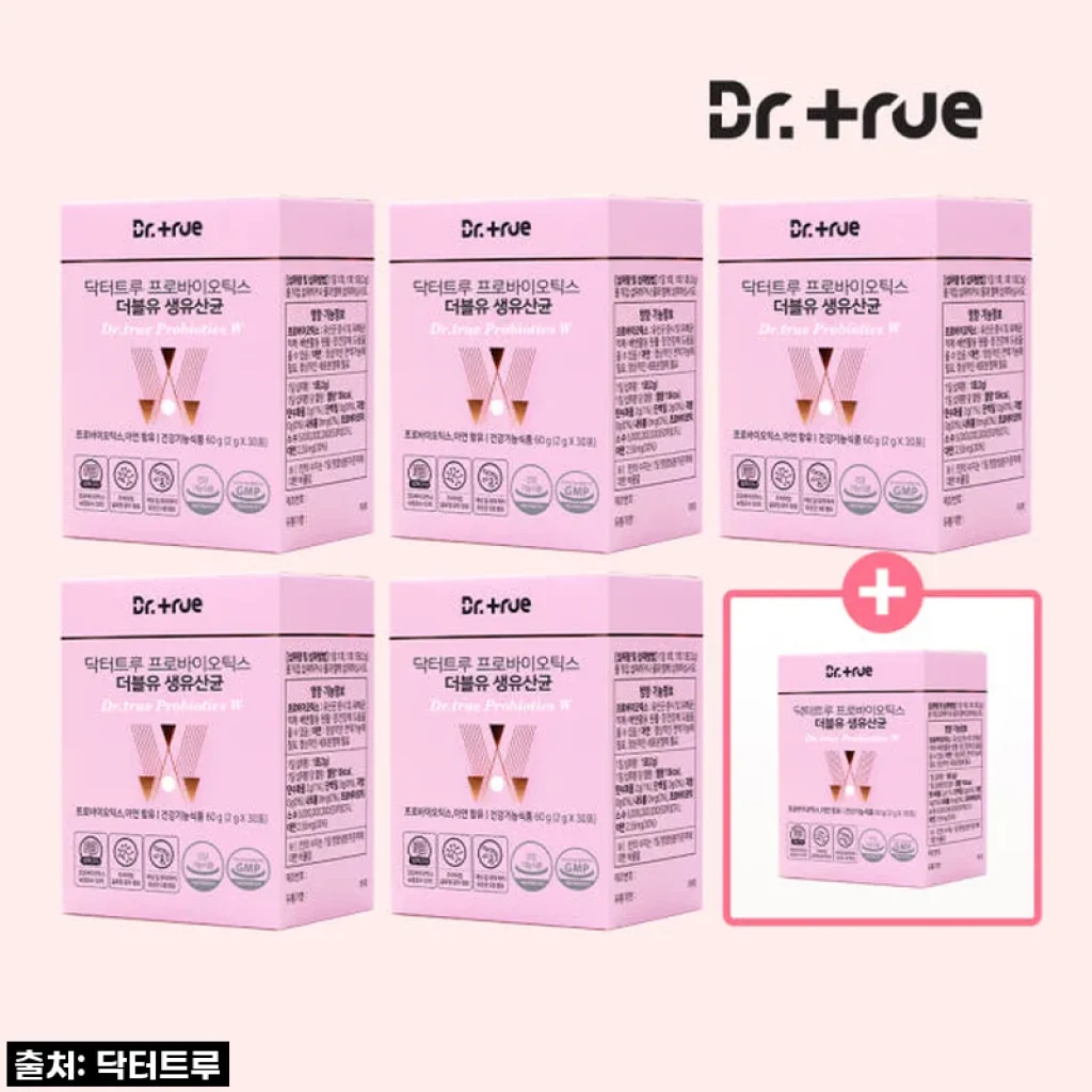 닥터트루 프로바이오틱스 락토바실러스 여성 질 더블유 유산균 사용후기