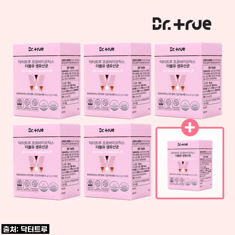 닥터트루 프로바이오틱스 락토바실러스 여성 질 더블유 유산균 사용후기