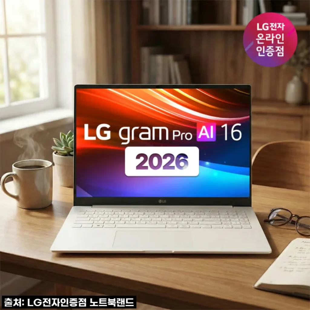 LG그램 프로 16 AI 2026 R5 256GB 16GB 초경량 대학생 노트북 사용후기