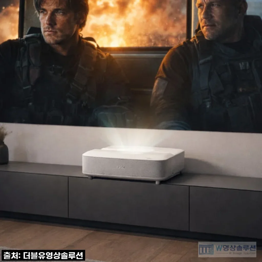 엡손 라이프스튜디오 그랜드 EH-LS670W 4K 초단초점 빔프로젝터 사용후기