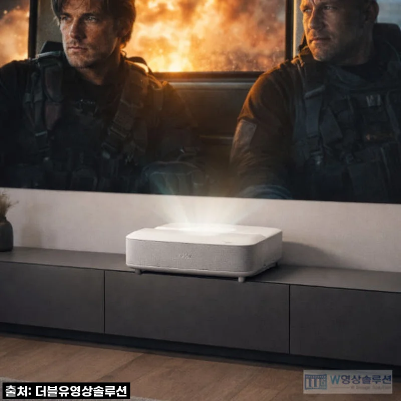 엡손 라이프스튜디오 그랜드 EH-LS670W 4K 초단초점 빔프로젝터 사용후기