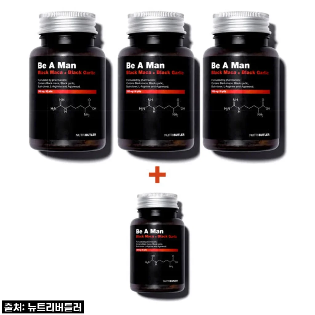 비어맨 페루 블랙마카 침향 흑마늘 아르기닌 야관문 60정 사용후기