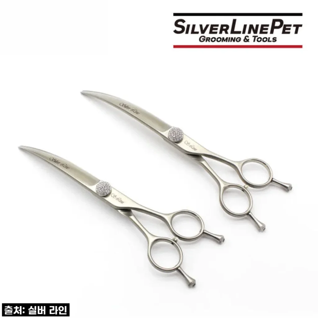 실버라인펫 MHC 강아지 미용 딥커브 라이트 애견 커브가위 사용후기