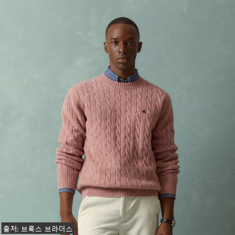 브룩스브라더스 셔틀랜드 케이블 풀오버 관련 이미지 1