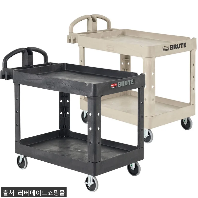 러버메이드 산업용 2단 다용도 카트 관련 이미지 1