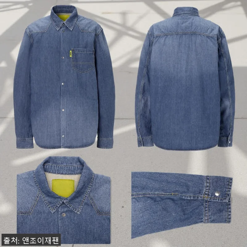 오니츠카이거 빈티지 데님 남성 긴팔 관련 이미지 1