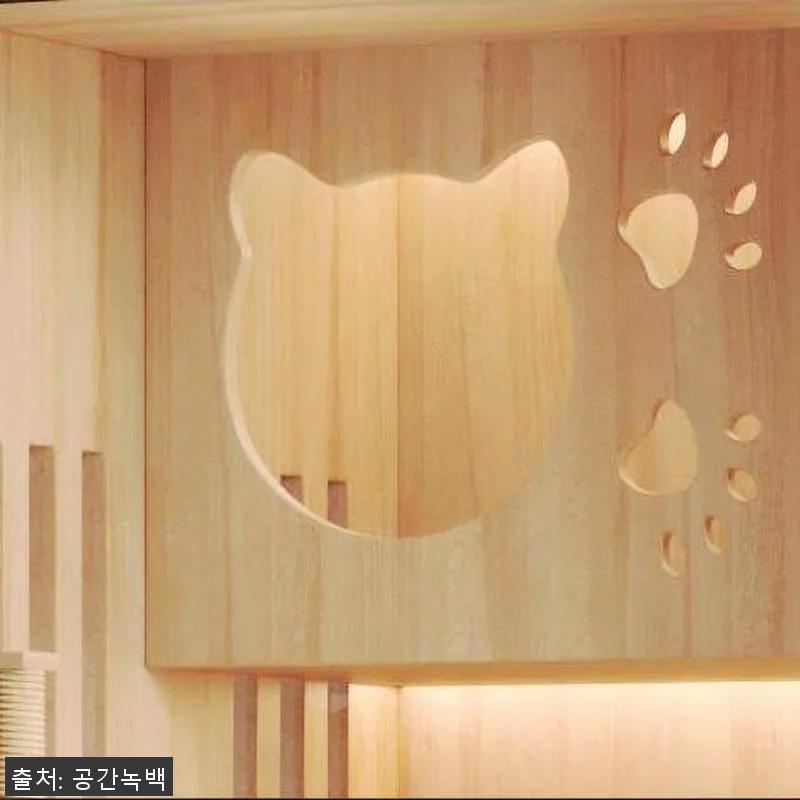 공간녹백 고양이 호텔 캣 타워 폴 원 관련 이미지 1