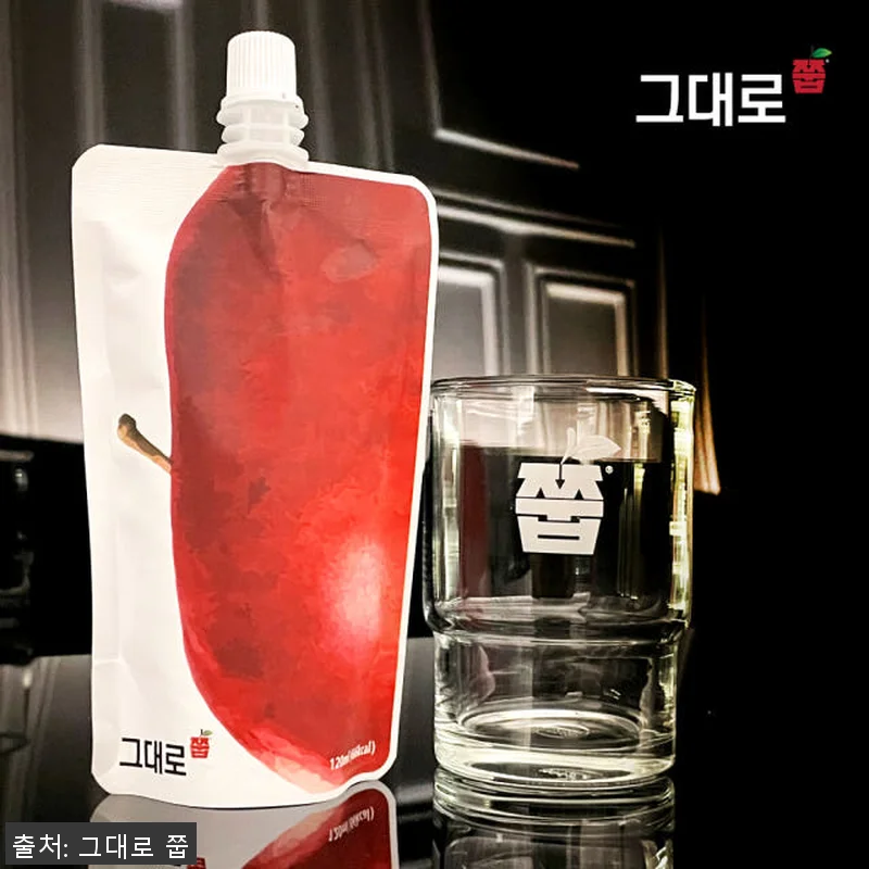 그대로 쭙 국산 사과즙 100% NF 관련 이미지 1
