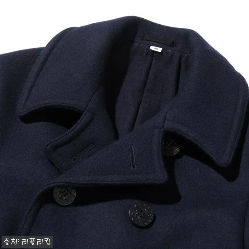 버즈릭슨 롱 울 피코트 네이비, 직접 관련 이미지 2