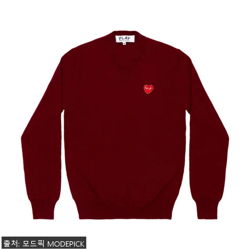 꼼데가르송 긴팔티 Unisex V-N 관련 이미지 2