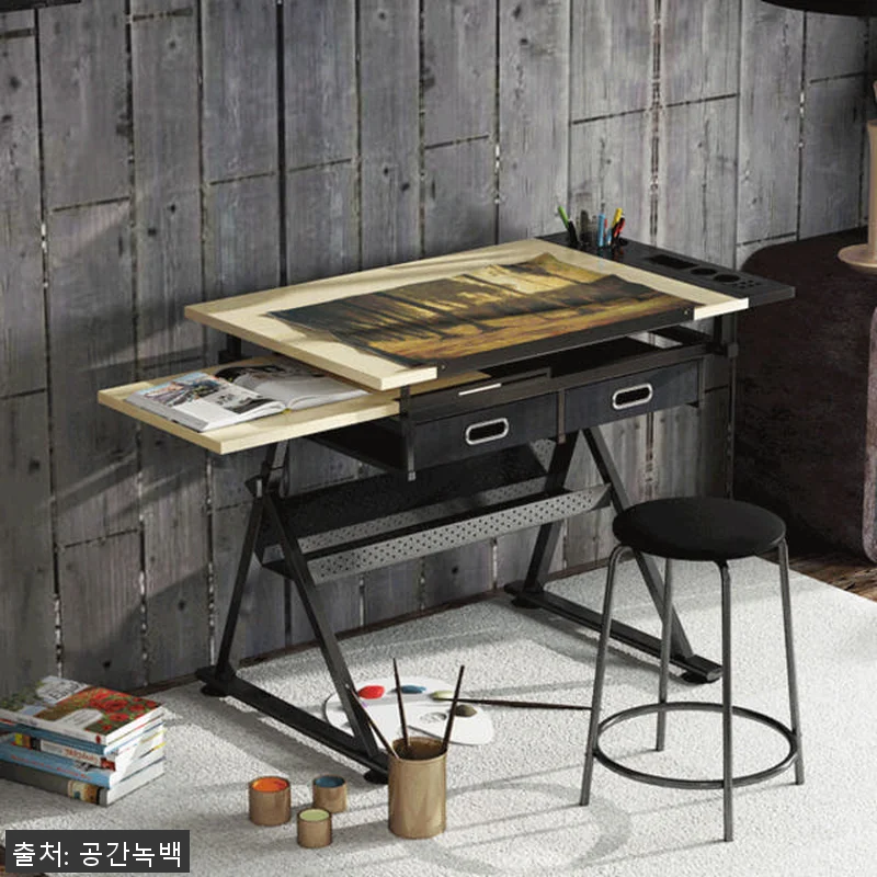 드로잉테이블 전문가용 철제 이젤 사용 관련 이미지 2