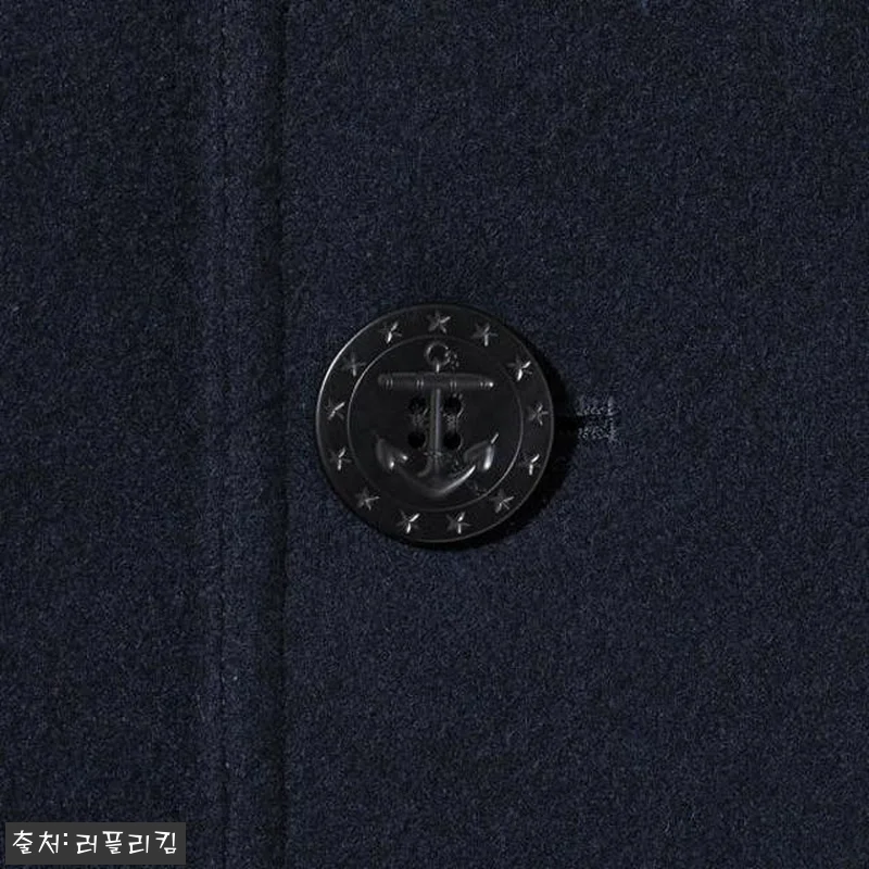 버즈릭슨 롱 울 피코트 네이비, 직접 관련 이미지 3