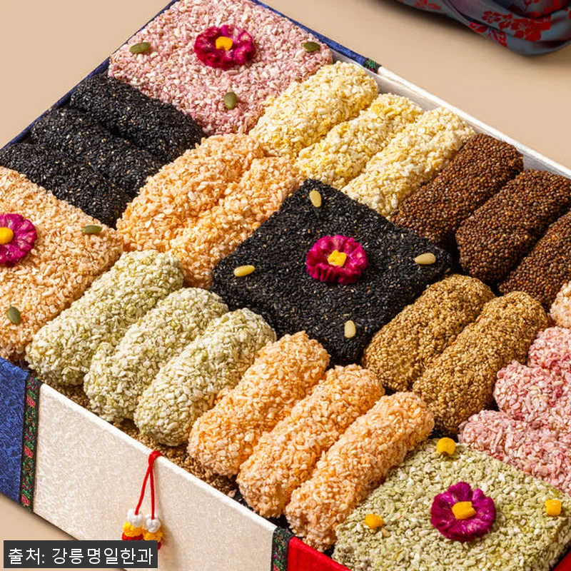 유과 산자 한과 선물 세트 마음을담다 관련 이미지 3