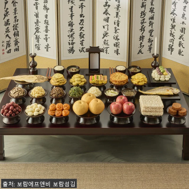 설날 보람상조 효차림 차례상 전통 수 관련 이미지 3