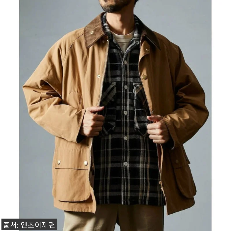 프릭스스토어X바버 비데일 슬리브 남성 관련 이미지 3