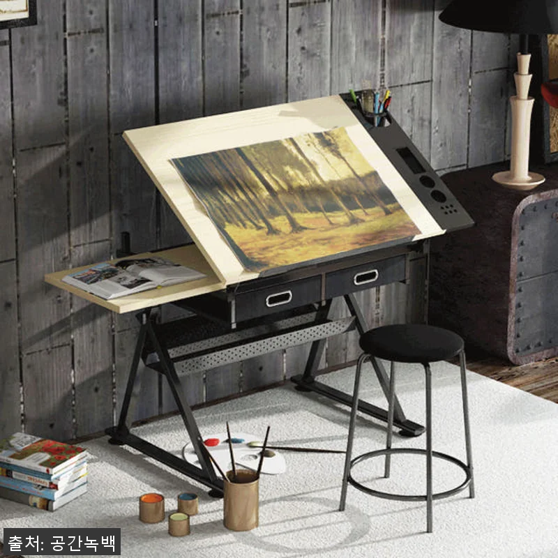 드로잉테이블 전문가용 철제 이젤 사용 관련 이미지 3