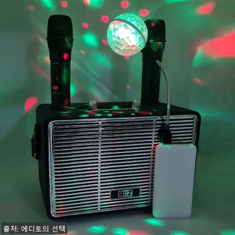 노래방 마이크 K1010 블루투스 듀 관련 이미지 4