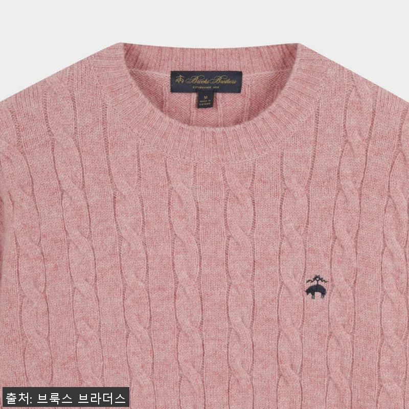 브룩스브라더스 셔틀랜드 케이블 풀오버 관련 이미지 4