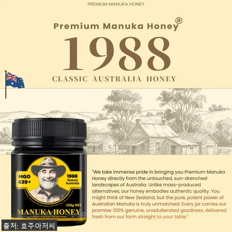호주아저씨 프리미엄 마누카꿀 MGO6 관련 이미지 4