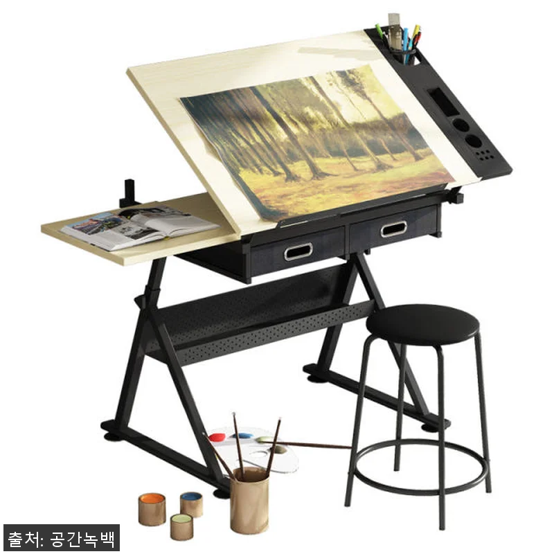 드로잉테이블 전문가용 철제 이젤 사용 관련 이미지 4