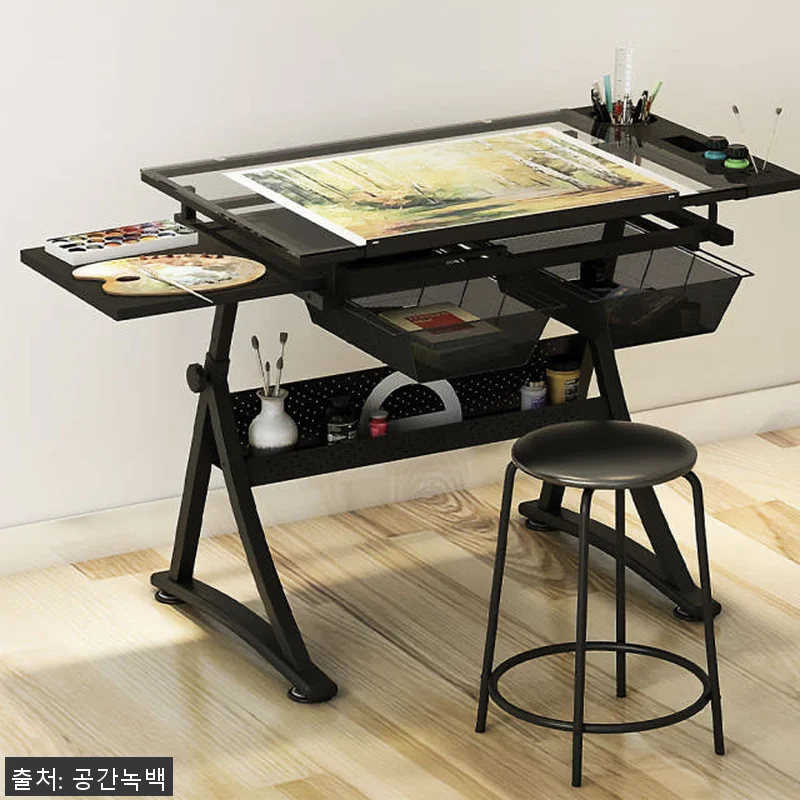 드로잉테이블 전문가용 철제 이젤 사용 관련 이미지 8